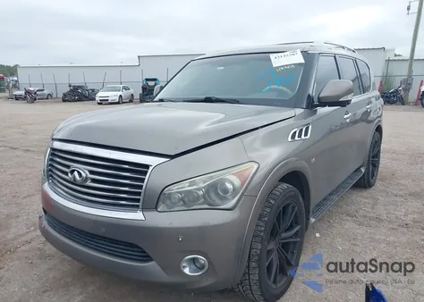 2014 Infiniti Qx80 z USA, uszkodzony, nr VIN JN8AZ2NE9E9063664